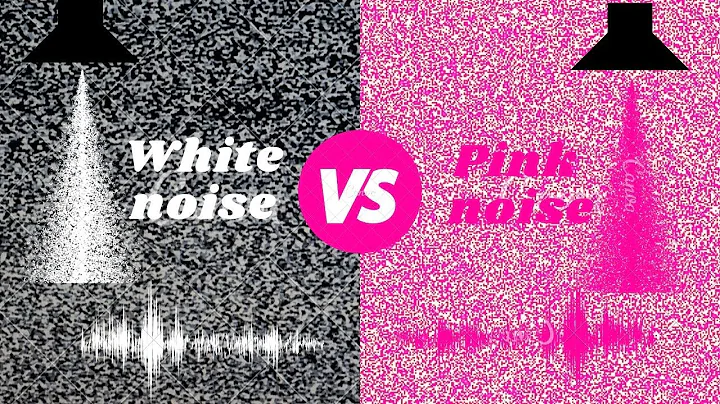 Difference between white noise and pink noise explained