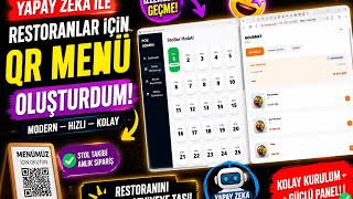 Restoranlar İçin Dijital Menü ve POS Sistemi | Canlı Sipariş ve Masa Takibi Demo 💻🍽️ screenshot 3