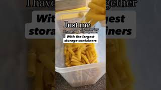 The pantry containers that actually fit a full bag of rice #shorts #short