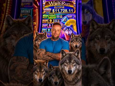HUGE 100X Wolf Run Slot Bonus!