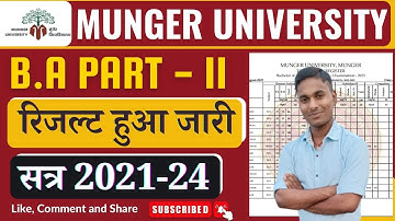 Munger University B.A Part 2 Art