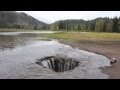 Adventure Oregon - Lost Lake draining into a giant hole