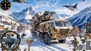 USA Army Truck Driving Cargo Games 2020-Us Offroad Army Track Driving Simulator...3D - Gameplay ...