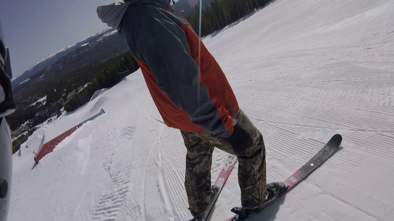 Breckenridge Ski Resort, Wednesday, April 12, 2017, Alec side helmet