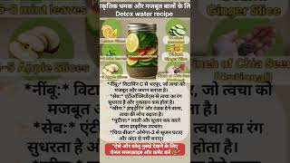 &quot;Skin dull ho gayi? Try karo ये Detox Water – Natural Glow aur Strong Hair ke लिए!