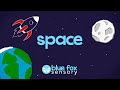 Blue Fox Sensory - Space #1 - Baby Sensory - Fun Animation with Music for Baby