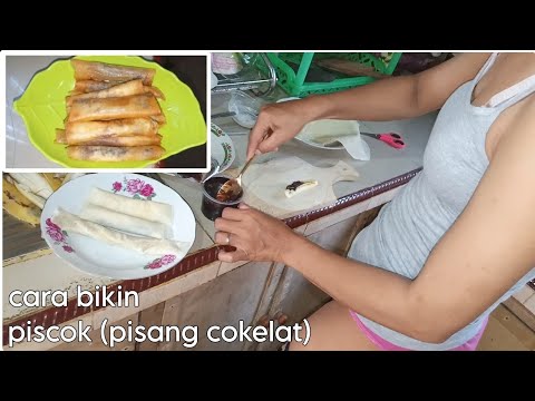 Cara bikin piscok (pisang cokelat)