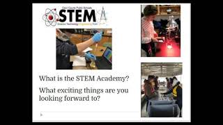 CCPS pre-STEM Academy presentation