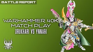 Drukhari vs Aeldari Ynnari; Warhammer40k; BattleReport | Skaredcast