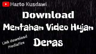 Download Mentahan video hujan Deras
