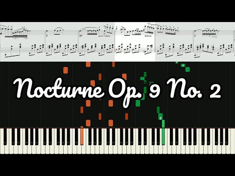 Nocturne Op. 9 No. 2 piano tutorial thumbnail