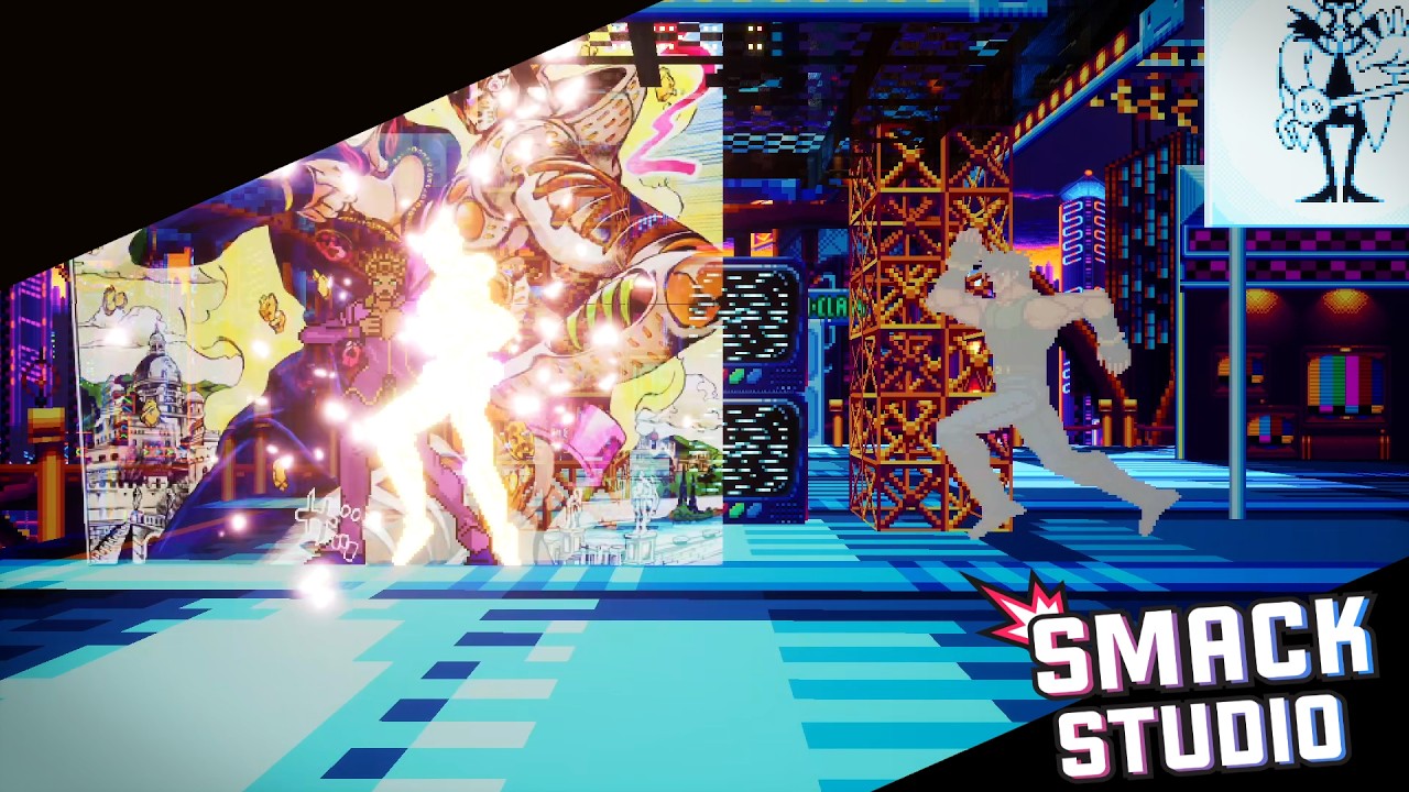 Smack Studio | Giorno vs Joseph Joestar