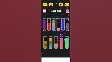 Water sort puzzle - Level 3052 #puzzle #games #level #watersortpuzzle #gaming #watersort #gameplay