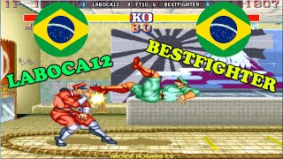 Street Fighter II' - Champion Edition ➤ LABOCA12 (Brazil) vs BESTFIGHTER (Brazil)