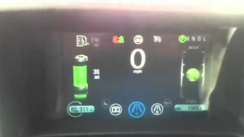How-To / 2011 Chevy Volt   Maintenance Mode- HD video