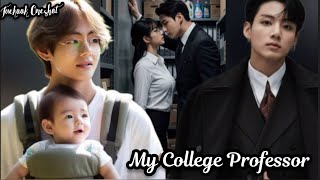 My College Professor"Taekook FF Oneshot"Hindi Explain/BL Lover's/Boy's Love Story