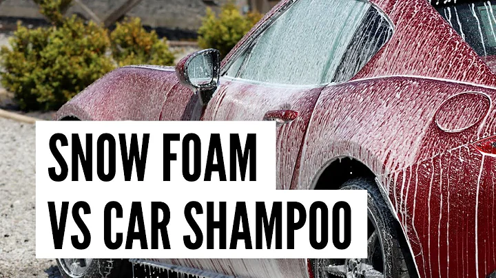 Can you use Snowfoam as shampoo? (2023)