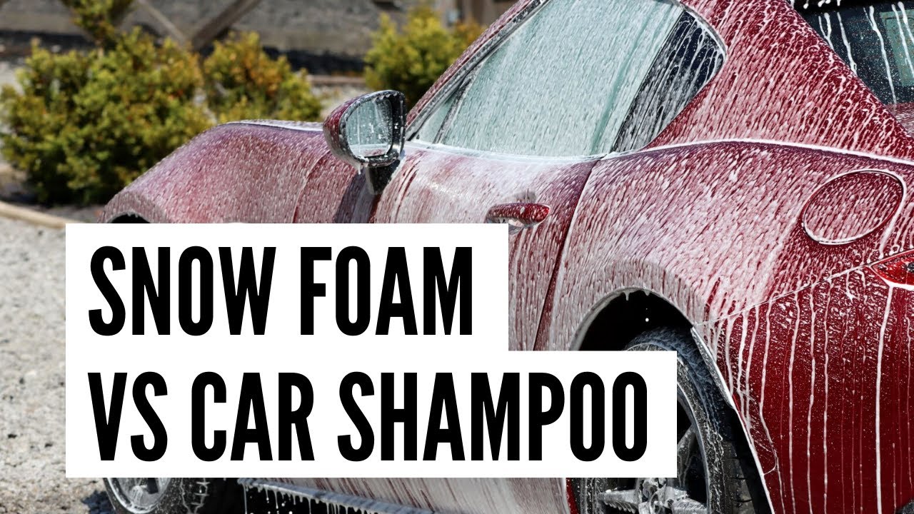 Shampoo vs Snow Foam | Is There a YouTube