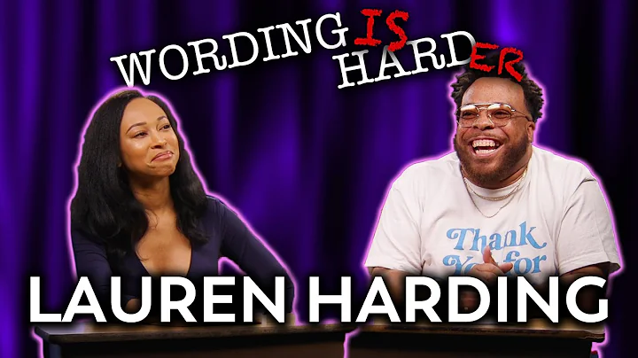 Lauren Harding Vs Tahir Moore - WORDING IS HARDER!