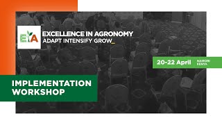 Inception Workshop Excellence in Agronomy