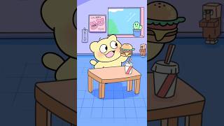 Spicy Hamburger 🍔 (Animation Meme) #Funny #Shorts