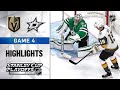 NHL Highlights | WCF, Gm4 Golden Knights @ Stars - Sept. 12, 2020
