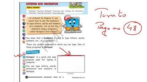 CLASS II 14.8.20 NOTEPAD AND CALCULATOR PART 1