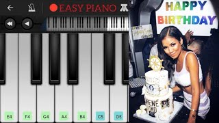 Video thumbnail of "Happy Birthday Song | Easy Piano Tutorial | Perfect Piano"