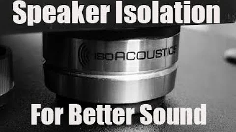 Speaker isolation devices, do they WORK?