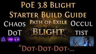 [PoE] [Guide] Chaos DoT Occultist 3.9 Metamorph #StarterBuild | ED+Contagion+Bane [play_like_jay]