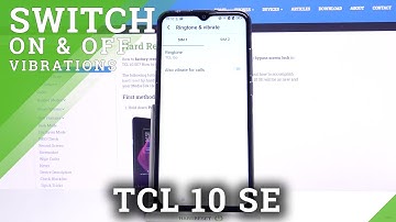 TCL 10 SE – Open & Change Vibration Settings
