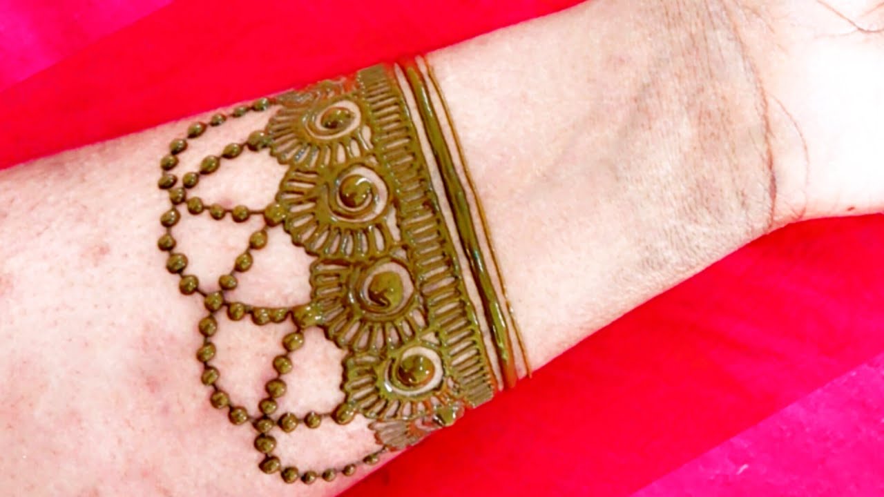 Easy Mehndi design For Front Hand |Latest Simple Mehndi|Arabic Mehndi|Mehndi ka design|Mehndi design