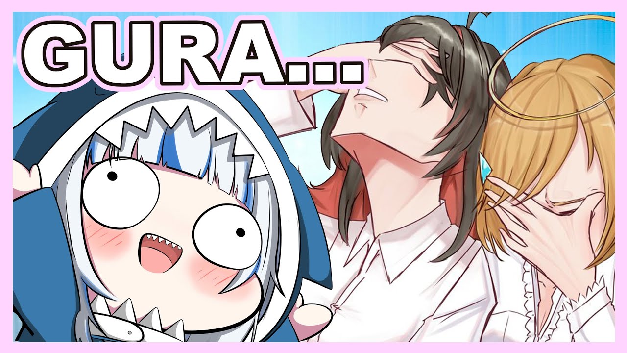 Gura got scolded by management at a live panel...