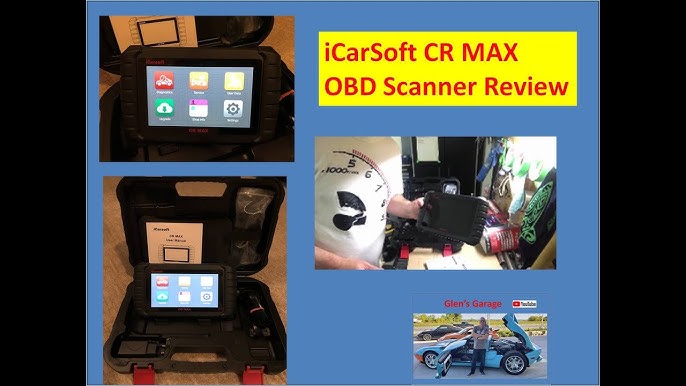 iCarsoft CR Max + Free Screen Protector - Professional Multibrand