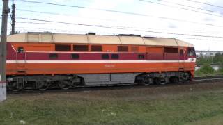 Тепловоз ТЭП70-0126 с поездом №49 Санкт-Петербург-Брест