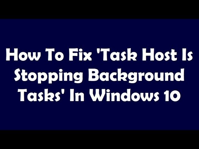 Background task host путь Windows 10. Background task host что это. Background task.