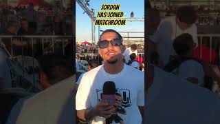 FUTURE LOOKS BRIGHT! #matchroomboxing #ironboy #boxing #breakingnews #interview #shortsfeed #jordan