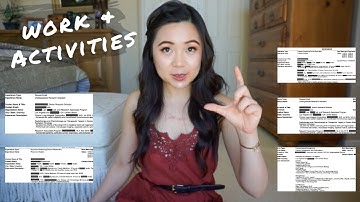 Writing the AMCAS Work and Activities | My Strategy + Examples!