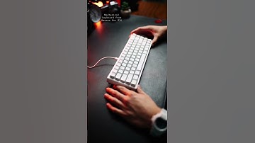 Mechanical keyboard from Amazon for $16 #mechanicalkeyboard #keyboard #amazonfinds