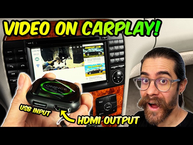 I Tested the ONINCE Z4 CarPlay Box – Video Playback and HDMI