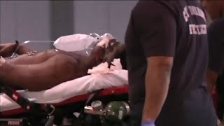 Athletic director says football players shot while getting food