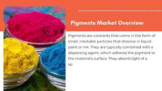 Pigments Market Size, Share Analysis Exactitude Consultancy Reports
