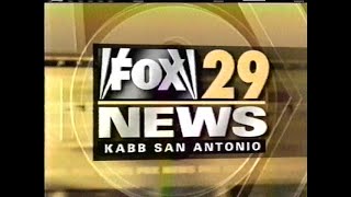 FOX 29 News at 9pm (October 21, 1999) KABB-TV 29