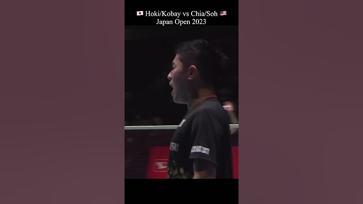 🇯🇵 Hoki/Kobay vs Chia/Soh 🇲🇾 l Japan Open 2023