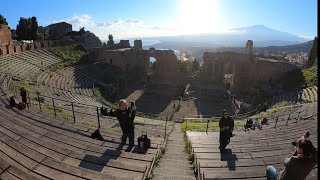 The Greek Theatre in Taormina Sicily 2020