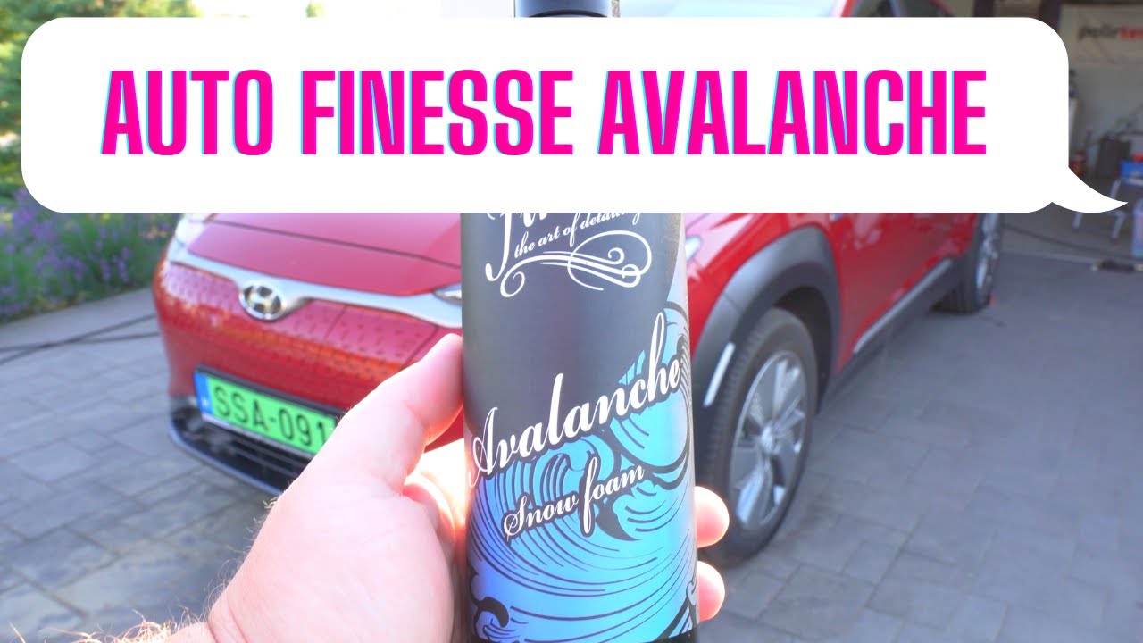 メンテナンス AUTO FINESSE - AVALANCHE 1L PUDDING Auto Finesse Avalanche Snow Foam review - YouTube