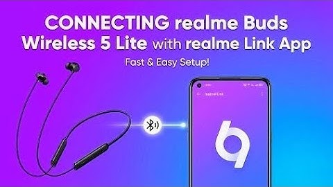 Connecting Realme Buds Wireless 5 Lite||Realme Link App🔥🔥🔥