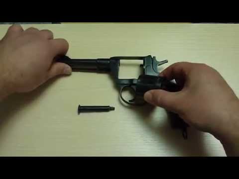 Сборка-разборка сигнального револьвера Наган.