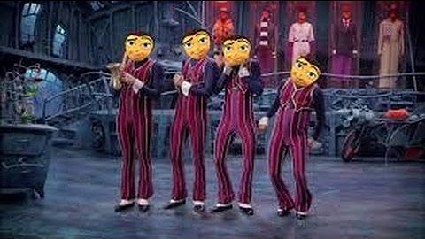 We are Number One but the whole video is replaced with the Bee Movie Trailer.