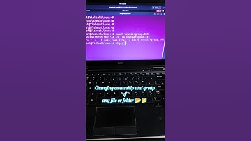 File ownership and group changing #Linux #shortsviral #shortvideo #shorts #viral #viralvideo #song